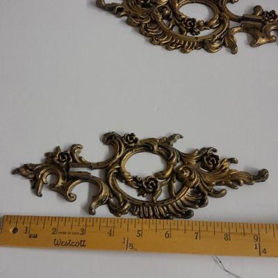 MCM Mirror with stand and matching shelf