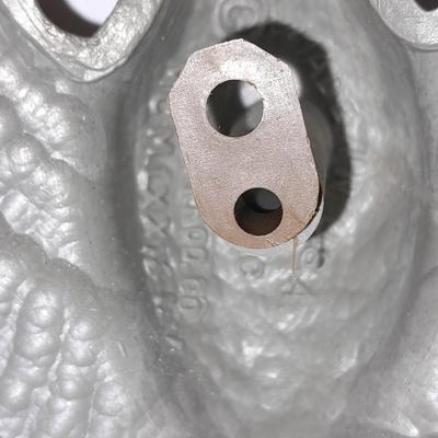 Elgin American Quartz Anniversary clock with globe, and MCM wall hangings