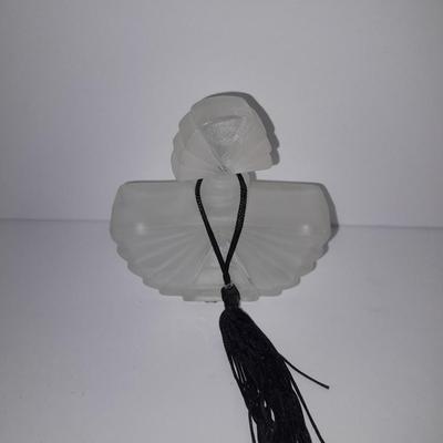 Filigree Gold French vanity set, Mirror, Cologne & Perfume Empty Bottles, vase, and frosted glass perfume bottle