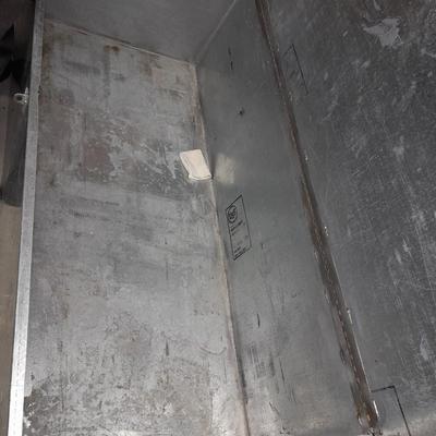 HUGE welded Galvanized metal Trunk with lock hasp Perfect storage for your treasures!