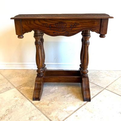 Solid Wood Side Table