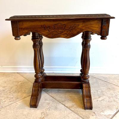 Solid Wood Side Table