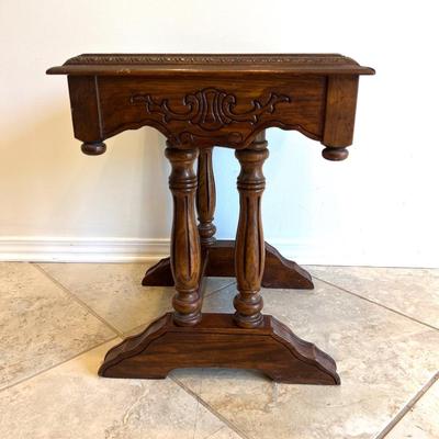 Solid Wood Side Table
