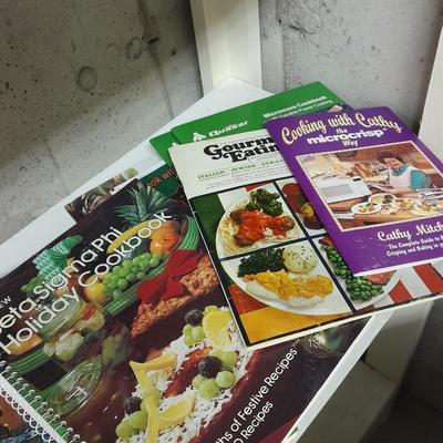 Assortment of great cookbooks