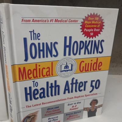 The John Hopkins Guide books, Drugs, Symptoms and Remedies, and Medical Guide to health after 50 Hardback