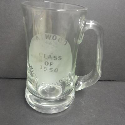 Two-year books - Gilcrest High school Spud digger -  The Archer US Navy with Atwood Glass mug