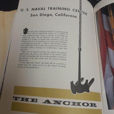 Two-year books - Gilcrest High school Spud digger -  The Archer US Navy with Atwood Glass mug