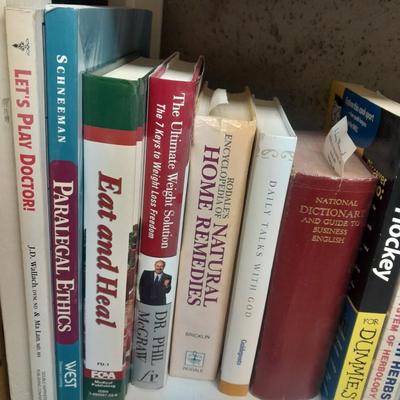 Variety of hardback and softback books of different Genres