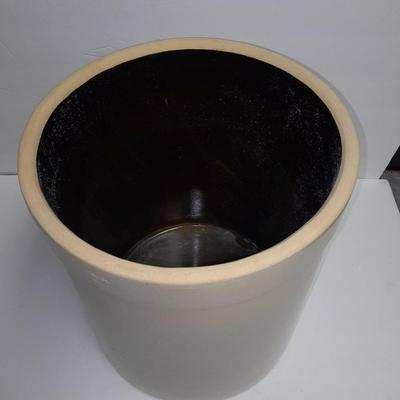 Rare 4 Gallon Ransbottom Crown Stoneware Crock Pickling / Sauer Kraut Decorative Excellent Condition