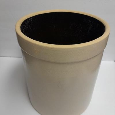 Rare 4 Gallon Ransbottom Crown Stoneware Crock Pickling / Sauer Kraut Decorative Excellent Condition