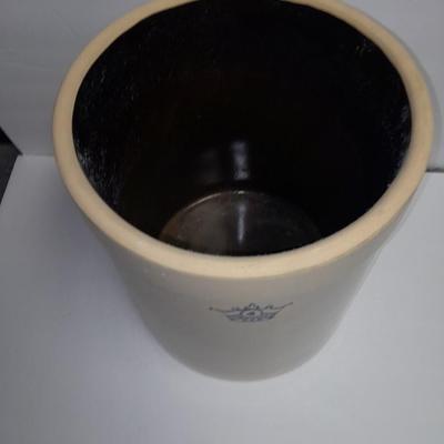 Rare 4 Gallon Ransbottom Crown Stoneware Crock Pickling / Sauer Kraut Decorative Excellent Condition