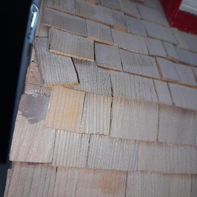 Beautiful Farm Red Barn Wall clock with West Germany clock with weights (no pendulum)