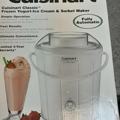 Cuisinart Frozen Yogurt - Ice cream & Sorbet maker