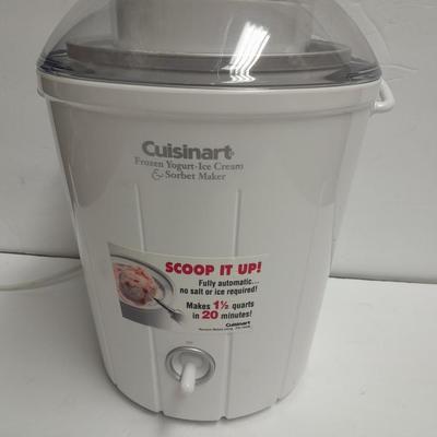 Cuisinart Frozen Yogurt - Ice cream & Sorbet maker