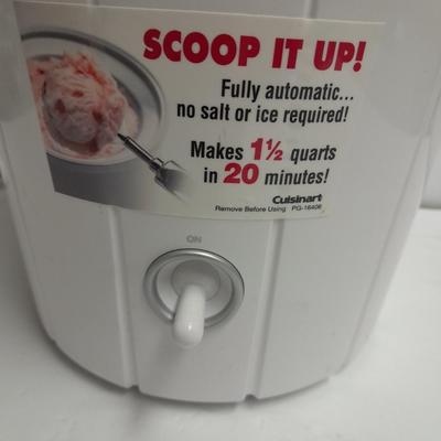 Cuisinart Frozen Yogurt - Ice cream & Sorbet maker