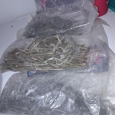 Variety of home hardware with drawered organizer box