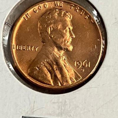 1961 D Rare Lincoln Penny