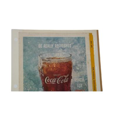 Three Vintage 1950s Coca-Cola Adertisements