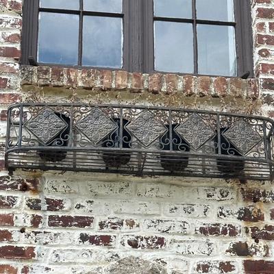 Iron Window Box/ Planter
