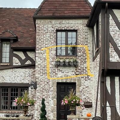 Iron Window Box/ Planter