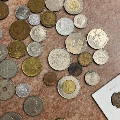 FOUND! Cloth Bag with 135+ Foreign Coins
