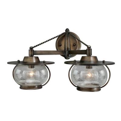 Karole 2 - Light Dimmable Parisian Bronze Vanity Light