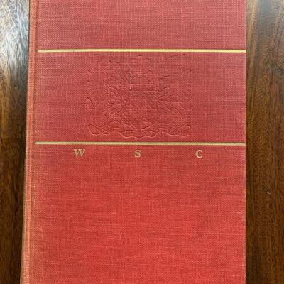 WINSTON CHURCHILL BOOK