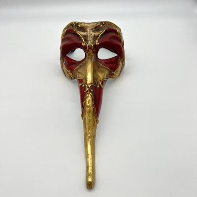 SIGNED Original Italy Venetian Carnival Masks