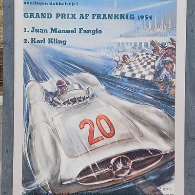 Vintage Mercedes Print - Large