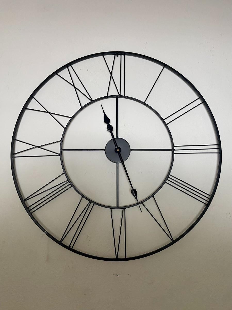Large Roman Numeral Clock | EstateSales.org