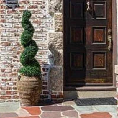 Artificial Boxwood Spiral Tree