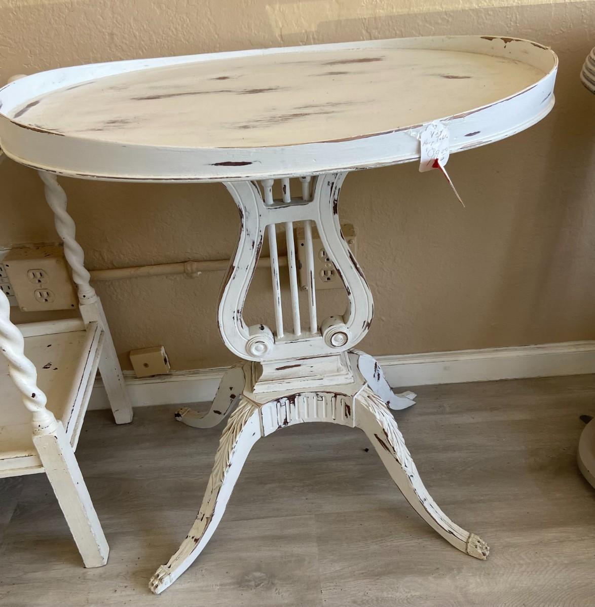 Shabby Chic Side Table, Vintage