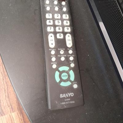 Television receiver with remote,  50" TV