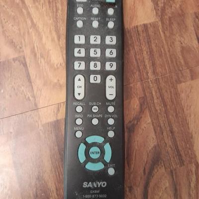 Television receiver with remote,  50" TV