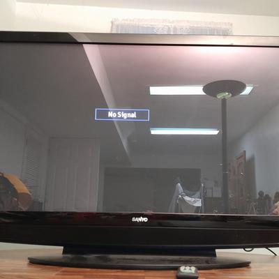 Television receiver with remote,  50" TV