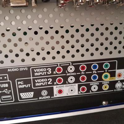 Television receiver with remote,  50" TV