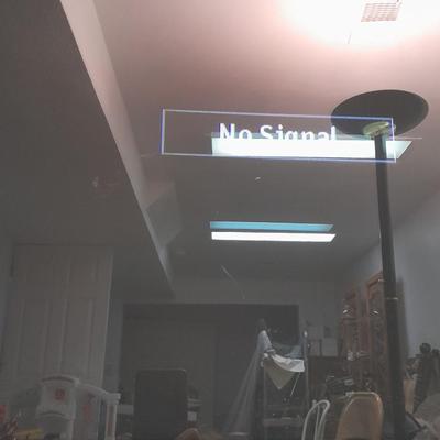 Television receiver with remote,  50" TV