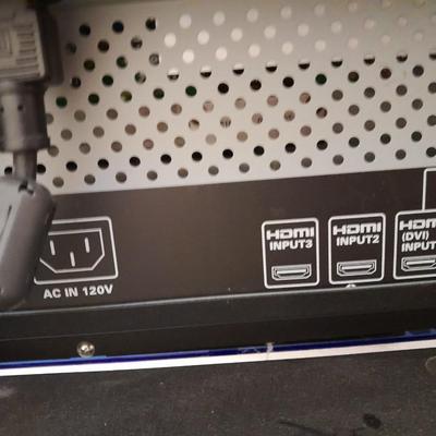 Television receiver with remote,  50" TV