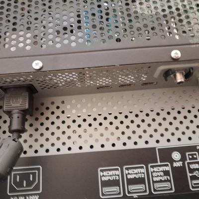 Television receiver with remote,  50" TV