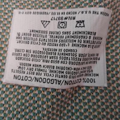 2 blankets, coco-cola and bible verse.