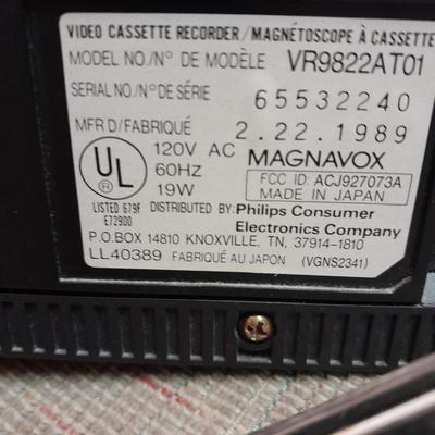 Video Cassette Recorder