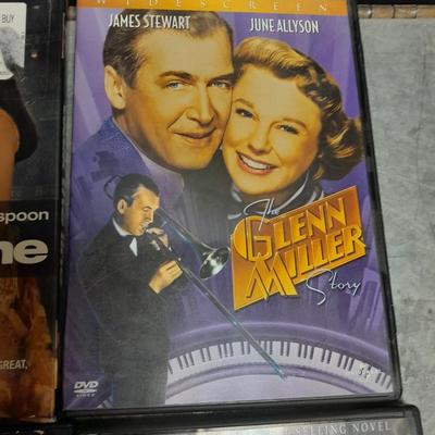 Pioneer DVD player with remote and four DVD movies