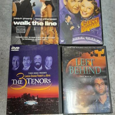 Pioneer DVD player with remote and four DVD movies