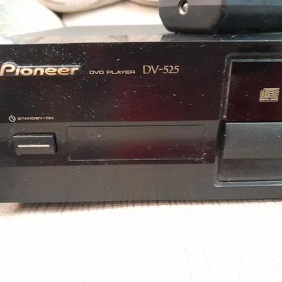 Pioneer DVD player with remote and four DVD movies