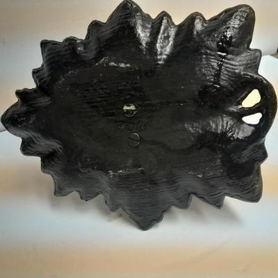 Vintage Squirrel Nut Cracker Nutcracker Sitting Grape Leaf Cast Iron