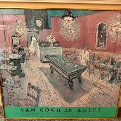 Framed Van Gogh in Arles Print