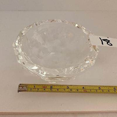 Crystal Bowl Oleg Cassini