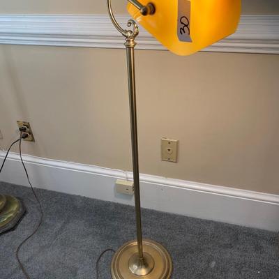 Vintage Brass Floor Lamp