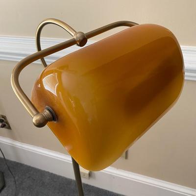 Vintage Brass Floor Lamp
