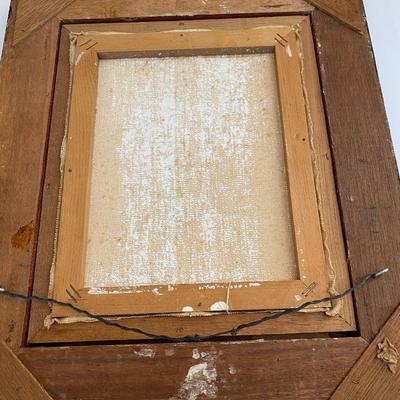 Framed Floral Painting